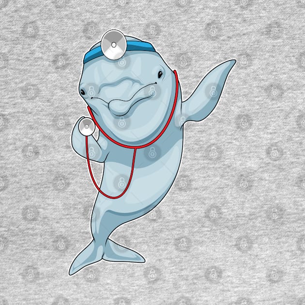 Dolphin Doctor Stethoscope by Markus Schnabel